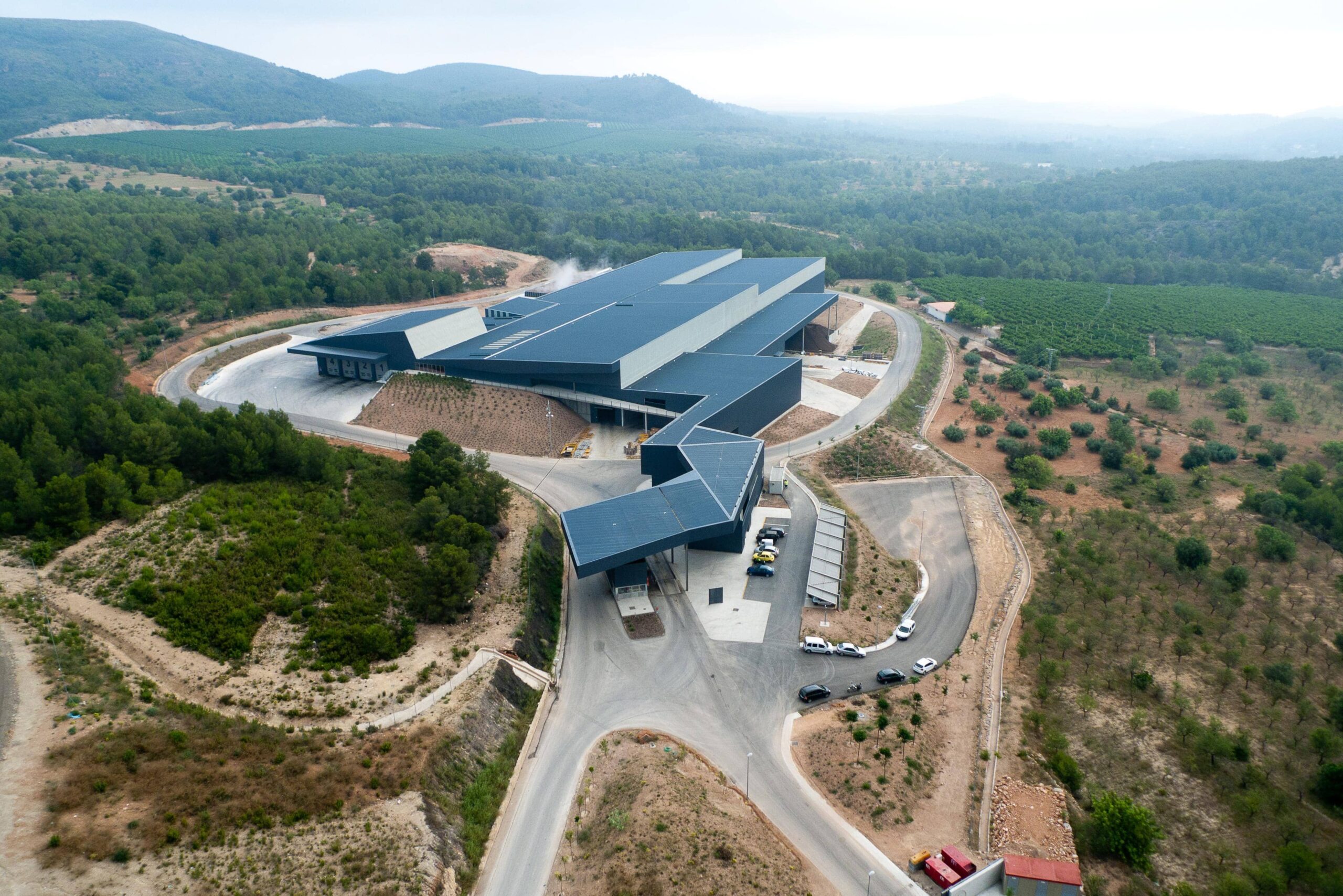 Instalaciones de la planta de Algimia